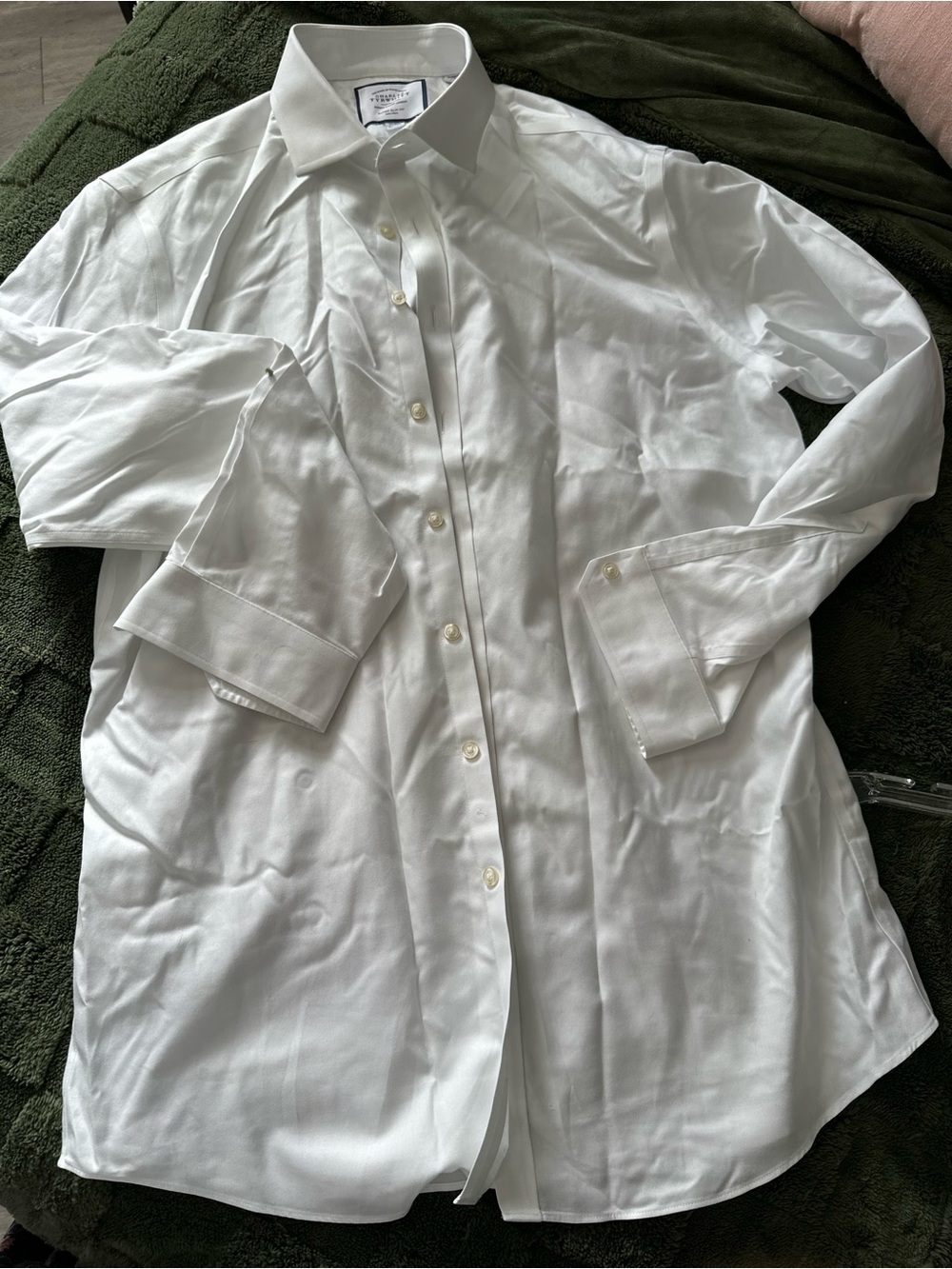 Charles Tyrwhitt White Men's Dress Shirt